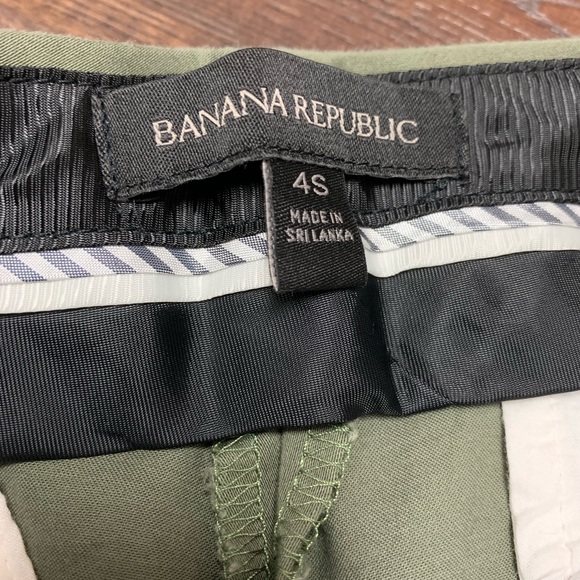 Banana Republic Avery Straight Fit Sateen Pants - Picture 4 of 7